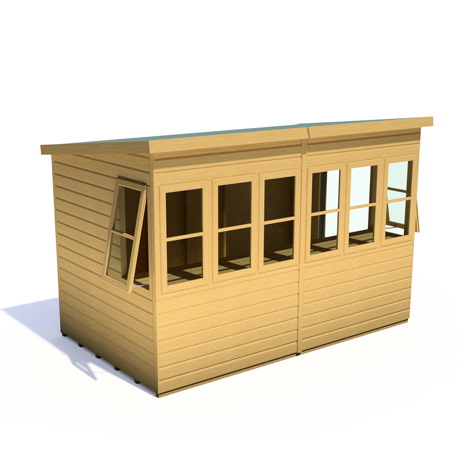 10x6 Sun Pent Potting Shed