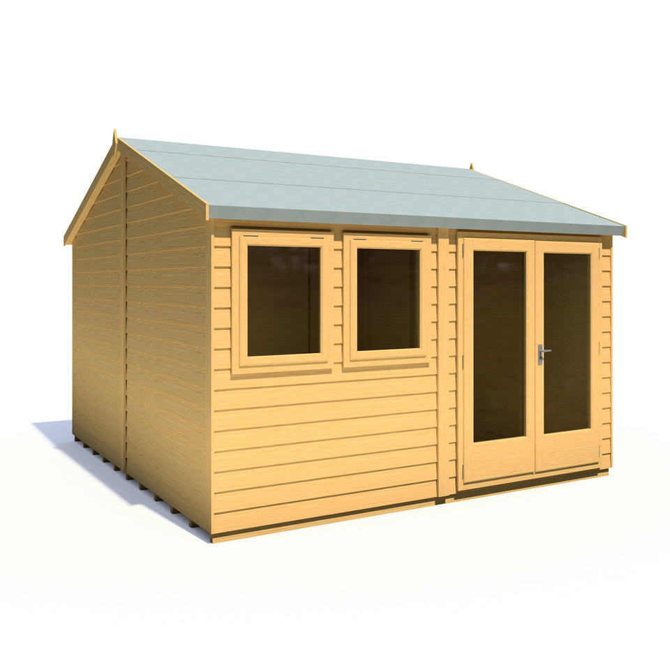 12x12 Garden Studio / Office 20mm Superlap cladding