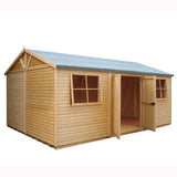 Mammoth 12x18 Double Door 12mm Shiplap Garden Shed