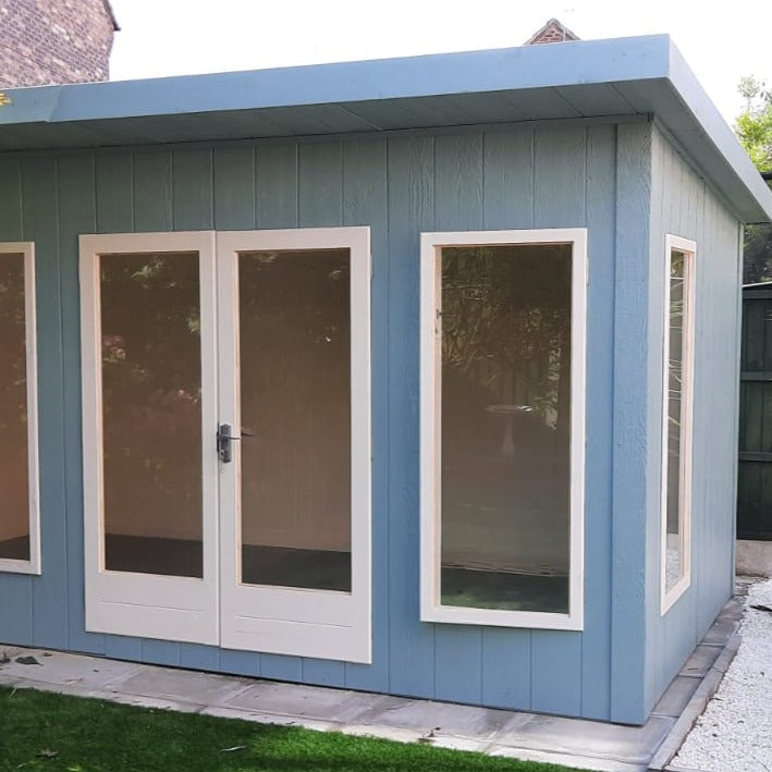 16x12 insulated Garden Studio Office Pent Roof