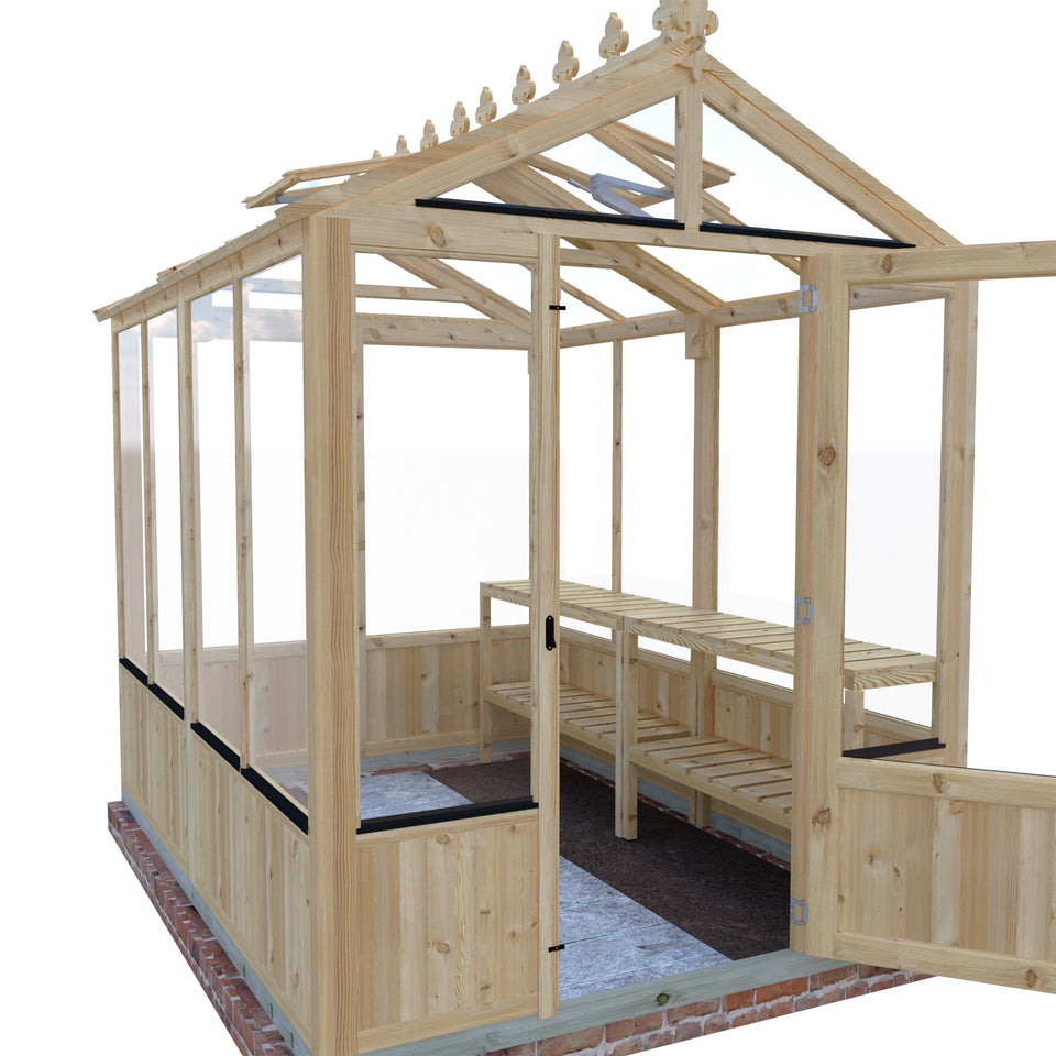 4ft Bench only for Shire Holkham Greenhouse