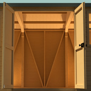 Mammoth 10x15 Double Door 12mm Shiplap Garden Shed
