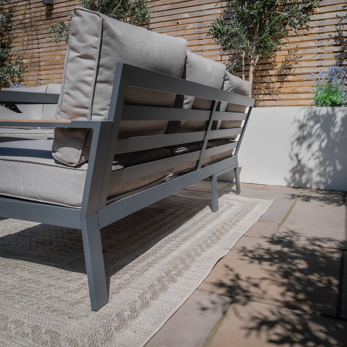 Vancouver 6 Seat Rectangular Dining Set by Maze Rattan. GardenBox Price £1249