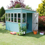 8x6 Sun Pent Potting Shed