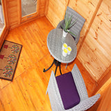 Larkspur 8x8 Corner Summerhouse 12mm Shiplap