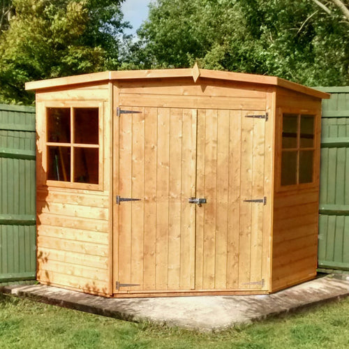 Shire Corner Shed 10x10 2x2