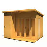 Aster 10x8 Left Hand Storage and Summerhouse 12mm Shiplap