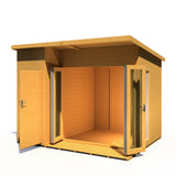 Aster 10x8 Left Hand Storage and Summerhouse 12mm Shiplap