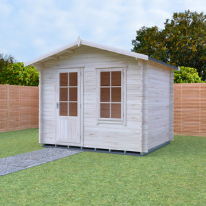 Shire 10x8 bucknells log cabin 28mm Cladding