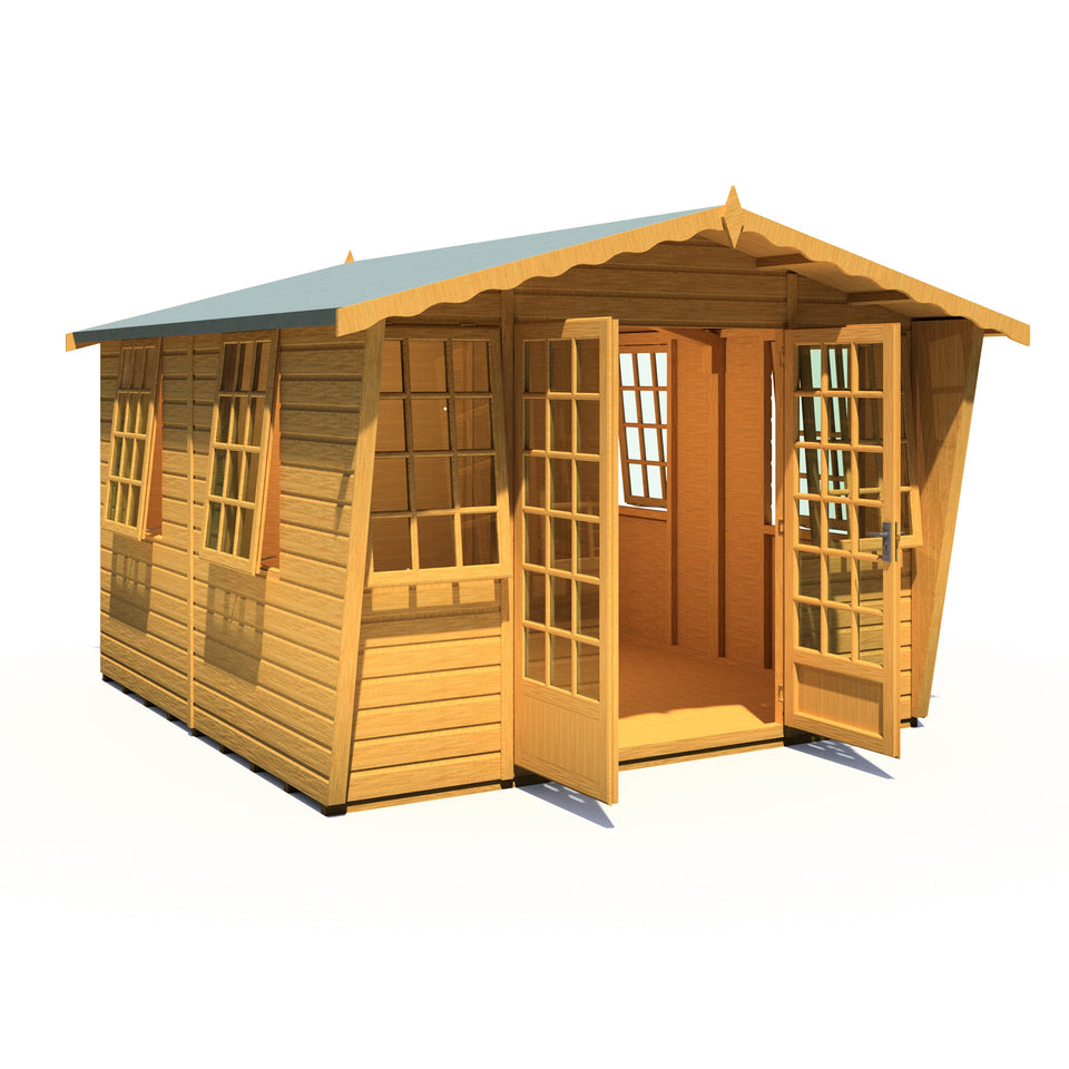 Beaulieu 10x10 Summerhouse 12mm Shiplap