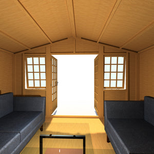 Beaulieu 12x12 Summerhouse 12mm Shiplap