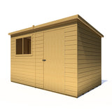Caldey Single Door 10x6 style C 12mm Shiplap  Garden Shed
