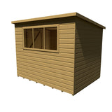 Caldey Single door 8x6 style A 12mm Shiplap Garden Shed