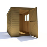 Caldey Single door 8x6 style A 12mm Shiplap Garden Shed