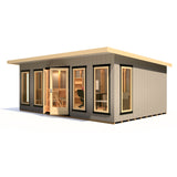 20x12 insulated Garden Studio Office Pent Roof