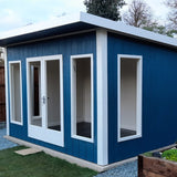12x8 insulated Garden Studio Office Pent Roof