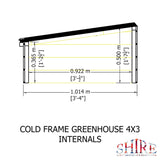4x3 Cold Frame Planter