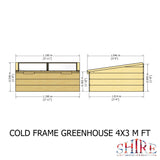 4x3 Cold Frame Planter