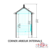 Shire Corner Arbour 1.5x1.5m