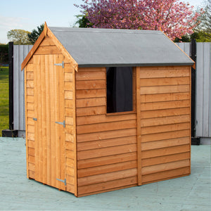 Shire Overlap 6x4 Economy with Window Storage Shed