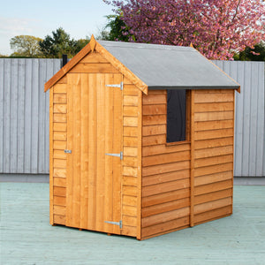 Shire Overlap 6x4 Economy with Window Storage Shed