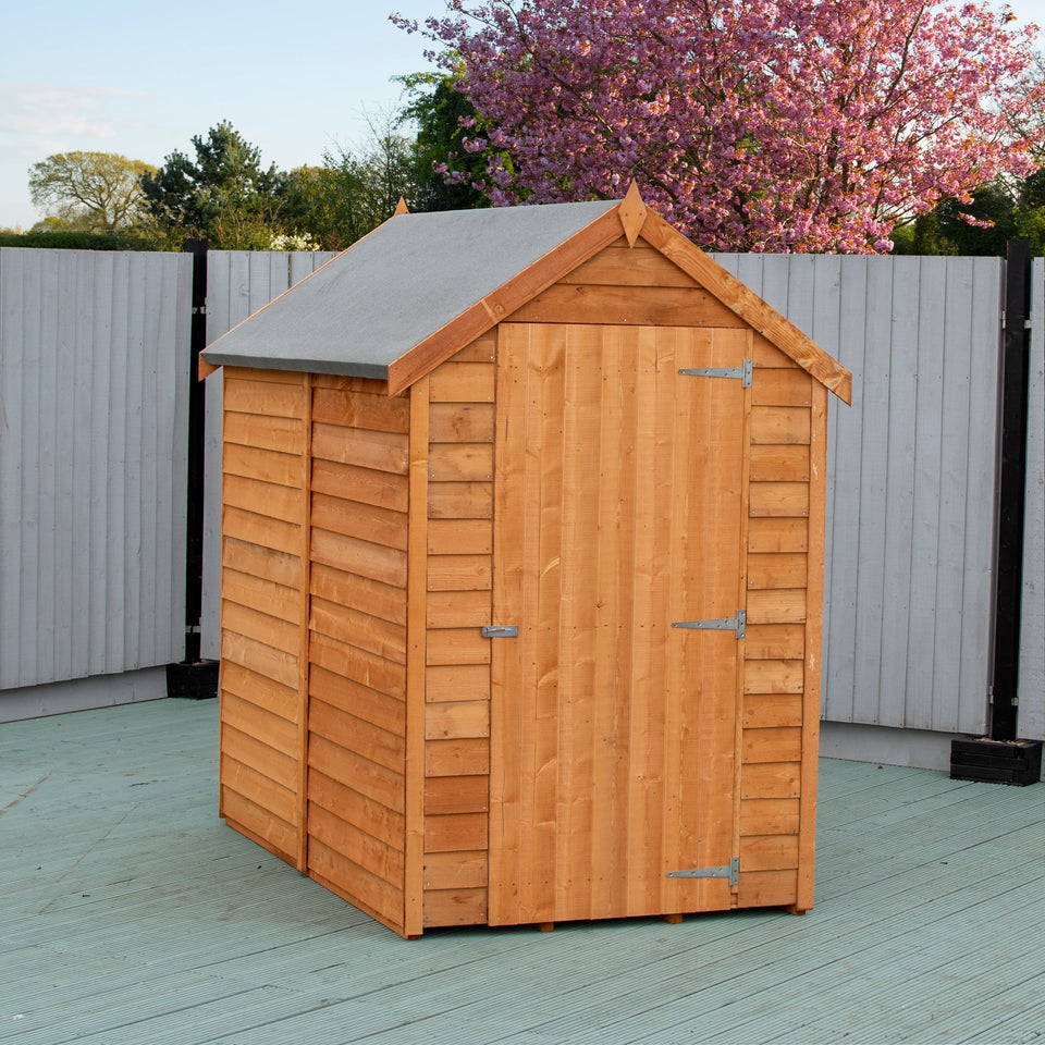 Shire Overlap 6x4 Economy with Window Storage Shed