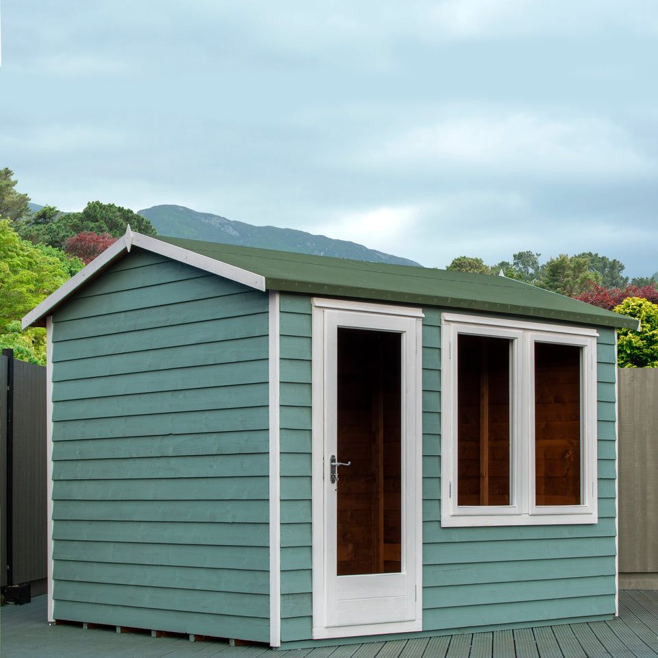 10x8 insulated Garden Studio Office