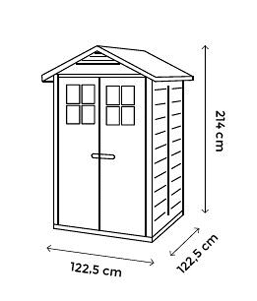 Shire Tuscany Evo 120 / Double Door 123x123cm