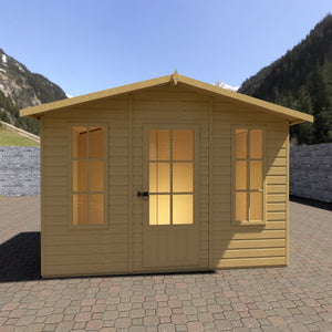 Elton 10x6 Summerhouse 12mm Shiplap cladding