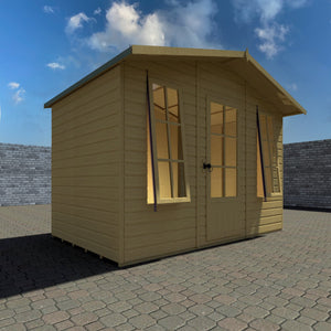 Elton 10x6 Summerhouse 12mm Shiplap cladding