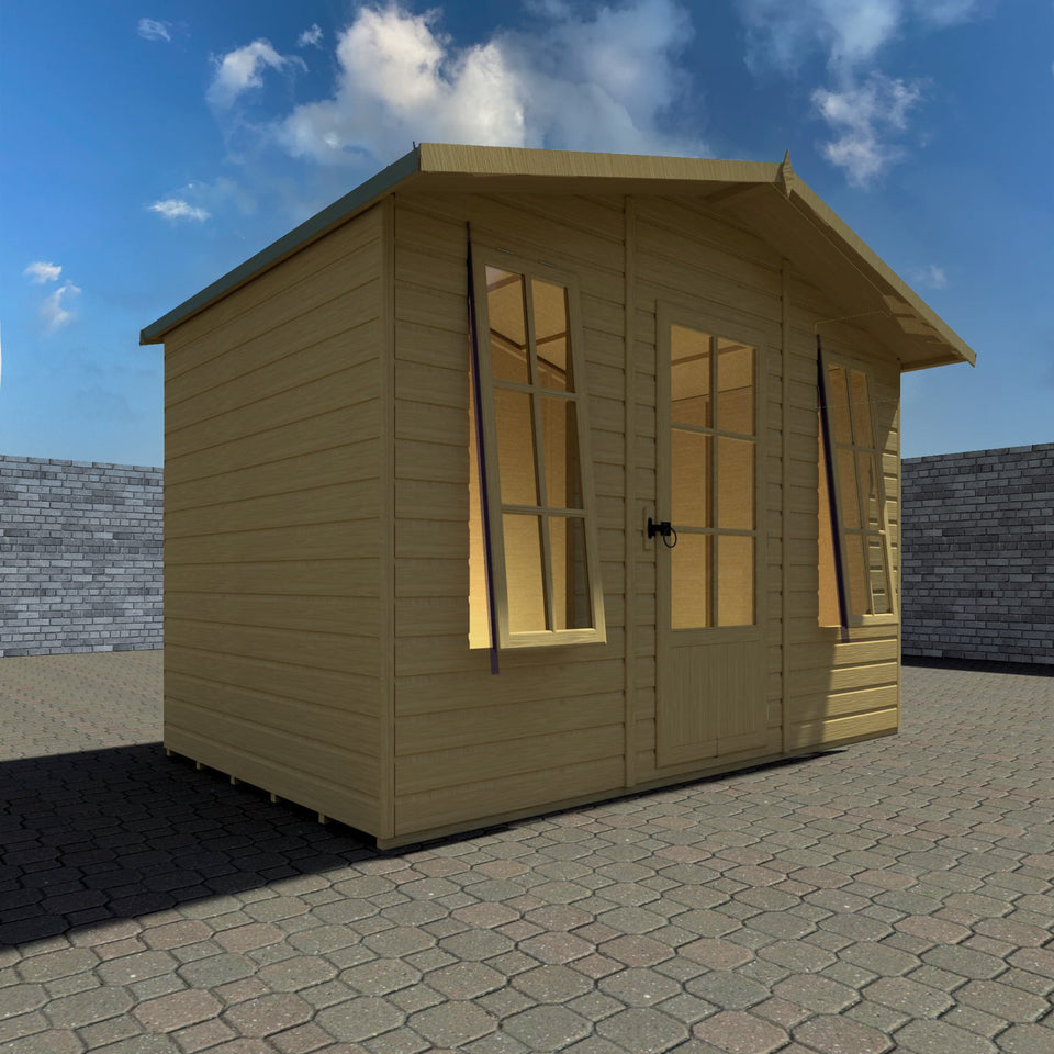 Elton 10x6 Summerhouse 12mm Shiplap cladding