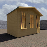 Elton 10x6 Summerhouse 12mm Shiplap cladding