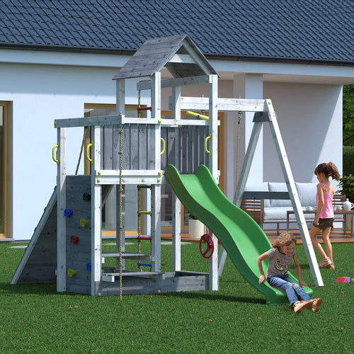 Climbing frame Activer Grey & White