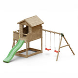 Galaxy Climbing Frame Playhouse with Swings and Slide