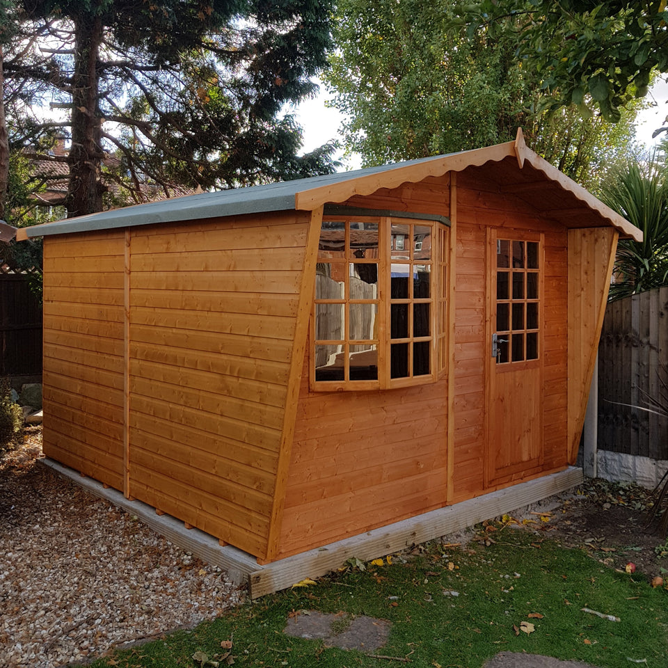 Goodwood 10x10 Style C Summerhouse 12mm Shiplap