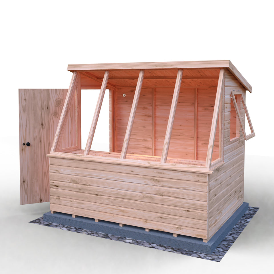 8x6 Iceni Potting Shed Style A
