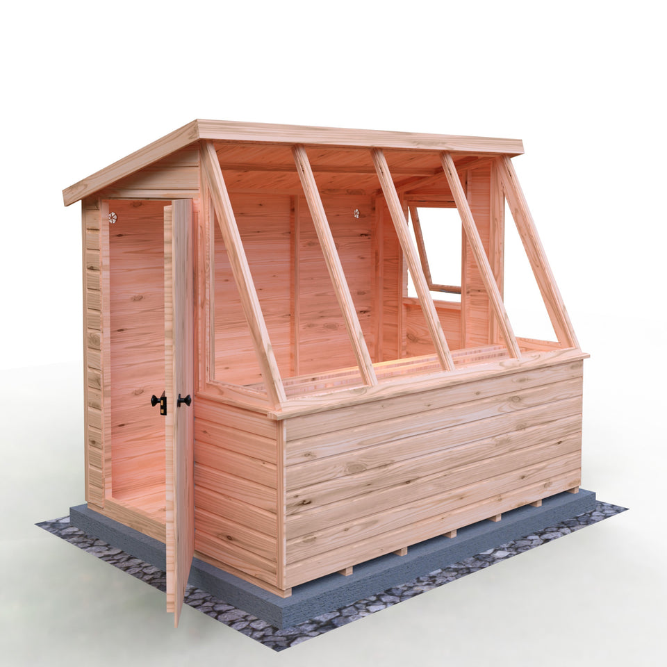 8x6 Iceni Potting Shed Style A