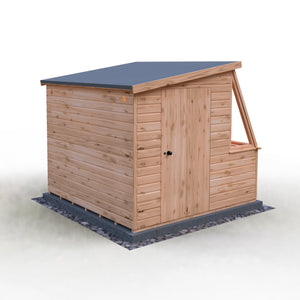 8x8 Iceni Potting Shed Style A single door 12mm Shiplap