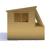 8x8 Iceni Potting Shed Style B Single Door 12mm Shiplap