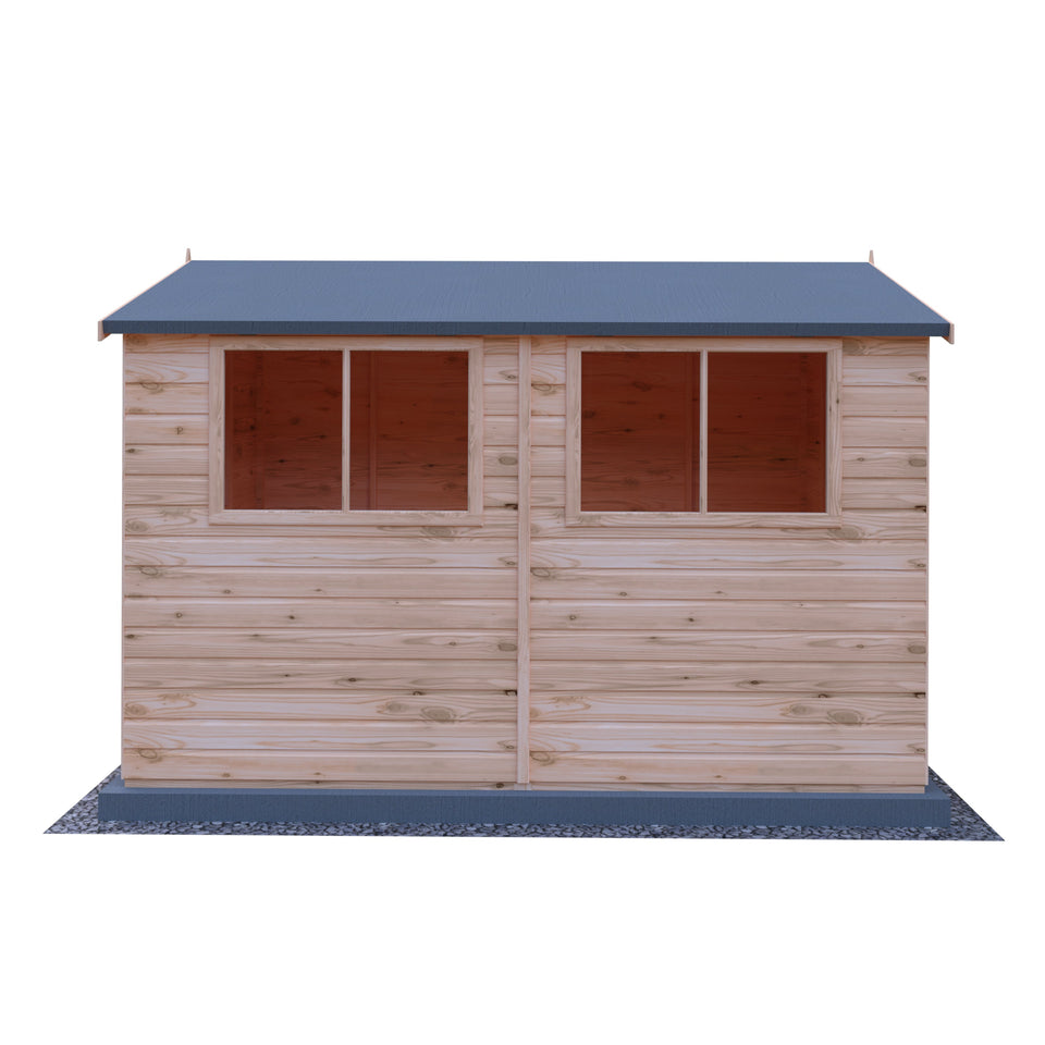 Lewis 10x8 Garden Shed 12mm Shiplap T&G