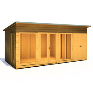 Shire Lela 16x8 Multiroom Summerhouse and Storage Shed
