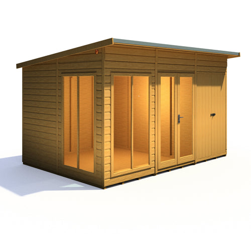Shire Lela 12x8 Multiroom Summerhouse and Storage Shed