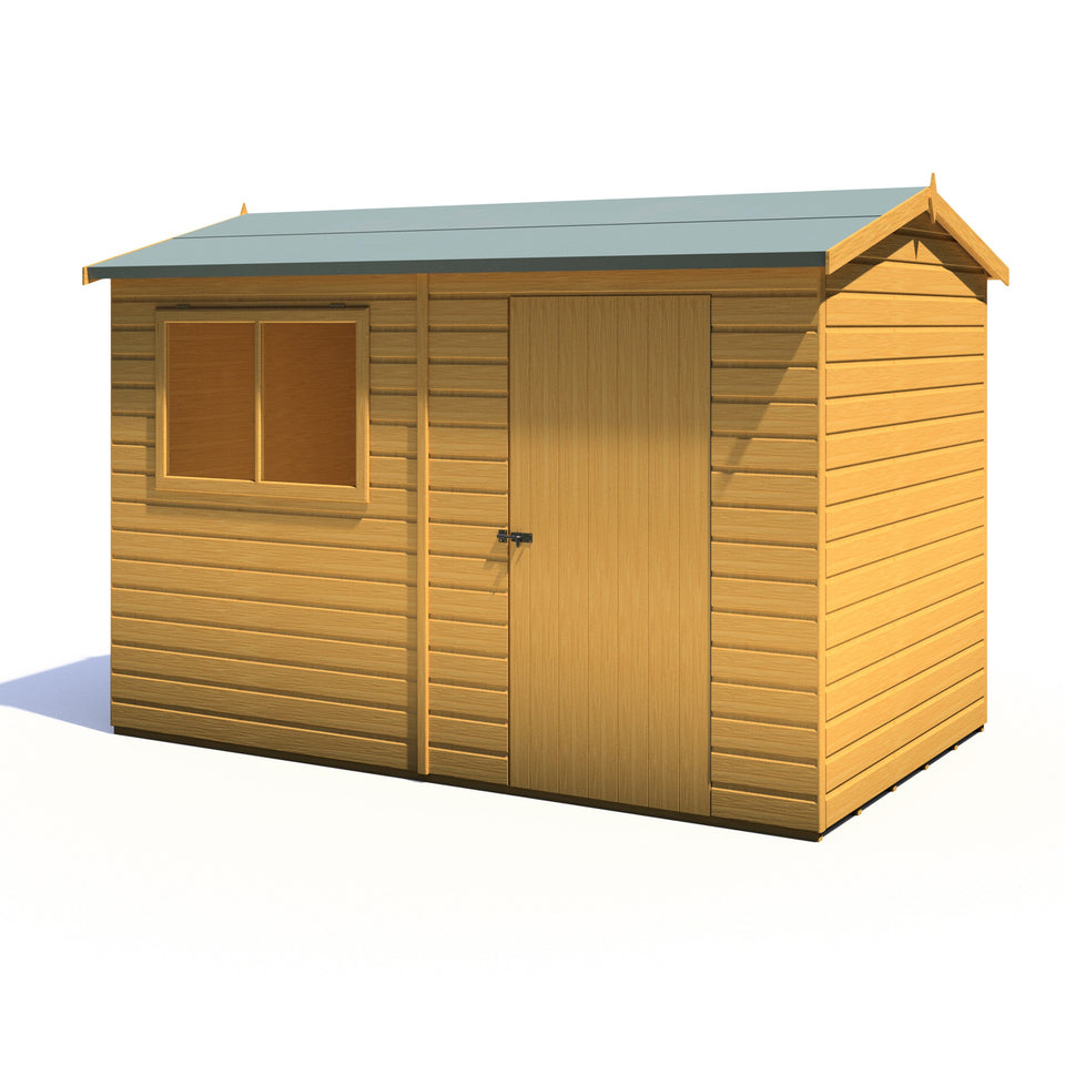 Lewis 10x6 Garden Shed Style C 12mm Shiplap T&G
