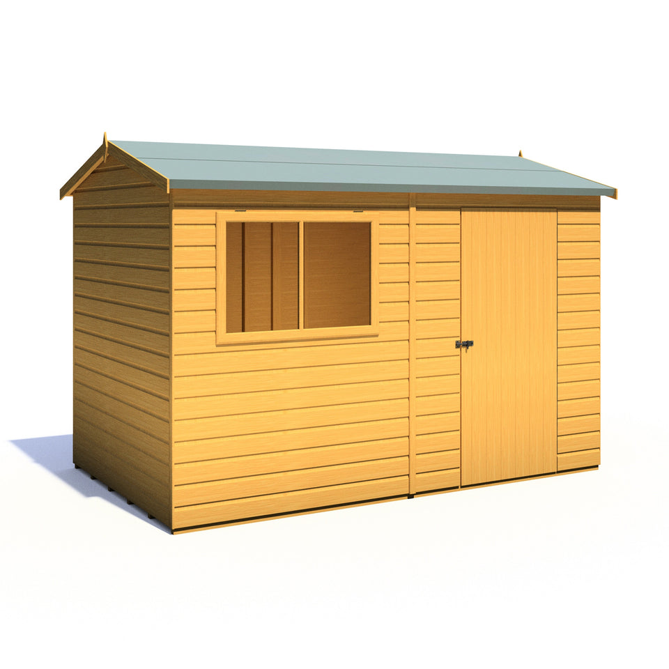 Lewis 10x6 Garden Shed Style C 12mm Shiplap T&G