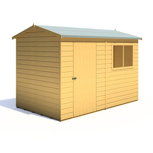Lewis 10x6 Reverse Apex Style D Garden Shed 12mm Shiplap T&G
