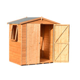Lewis 4x6 Garden Shed Double Doors 12mm Shiplap T&G