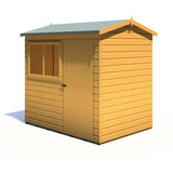 Lewis 7x5 Reverse Apex Style C Garden Shed 12mm Shiplap T&G
