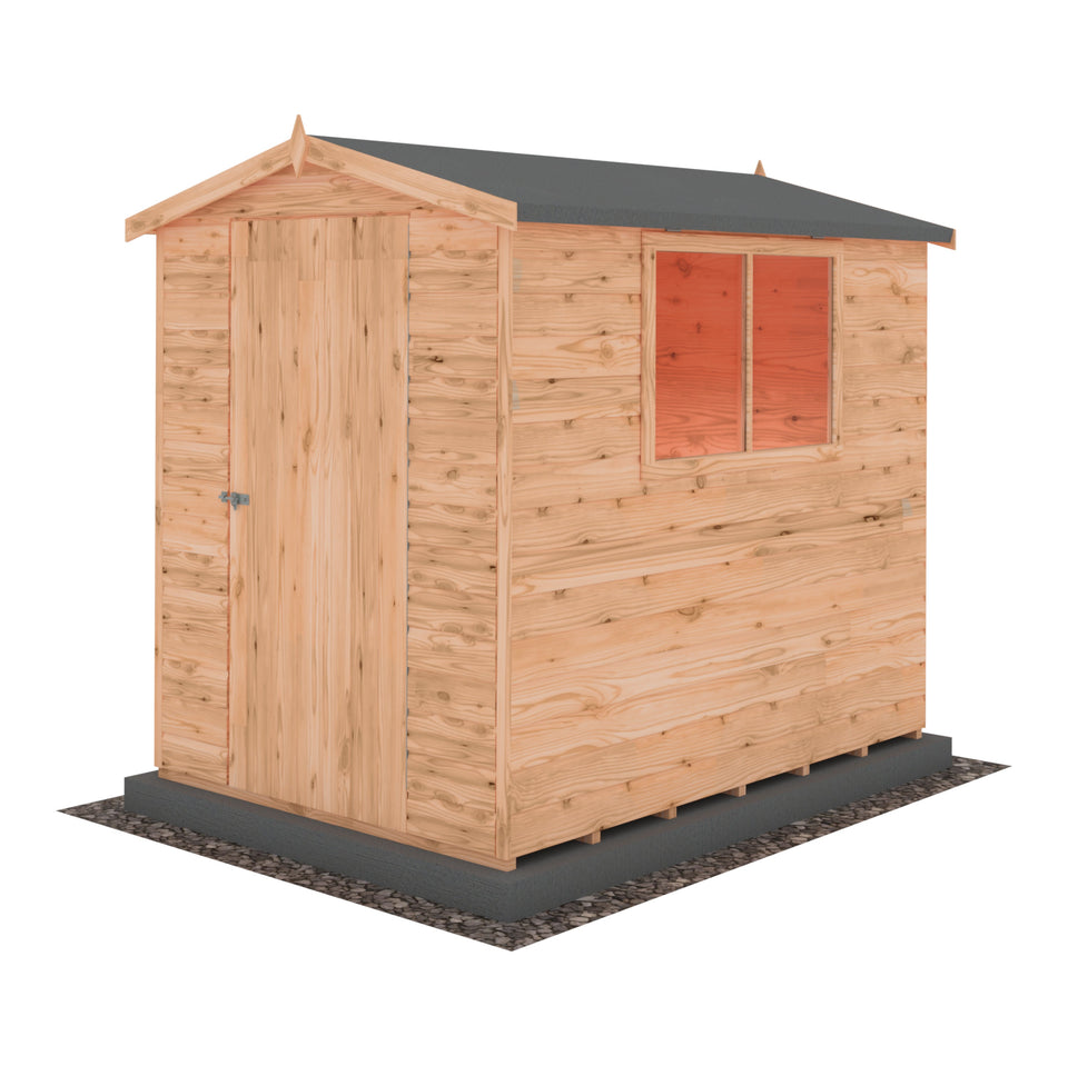 Lewis 7x5 Garden Shed 12mm Shiplap T&G