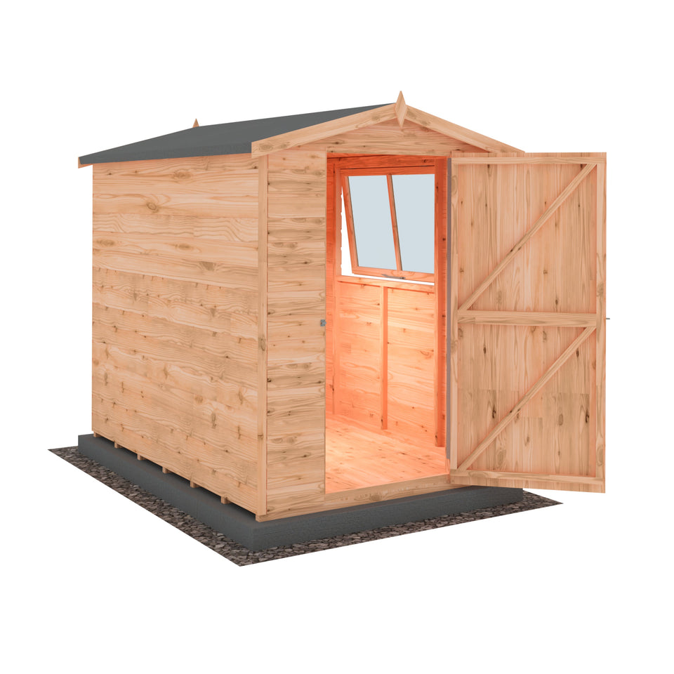 Lewis 7x5 Garden Shed 12mm Shiplap T&G