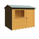 Lewis 8x6 SD Reverse Apex Style C Garden Shed 12mm Shiplap T&G